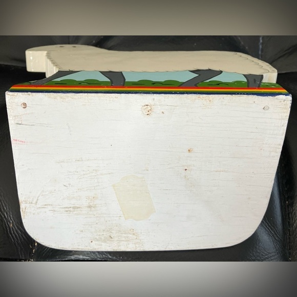 Vintage IKEA wooden lamb / sheep single bookend - Charming Sheep Wooden Decor - Picture 4 of 12